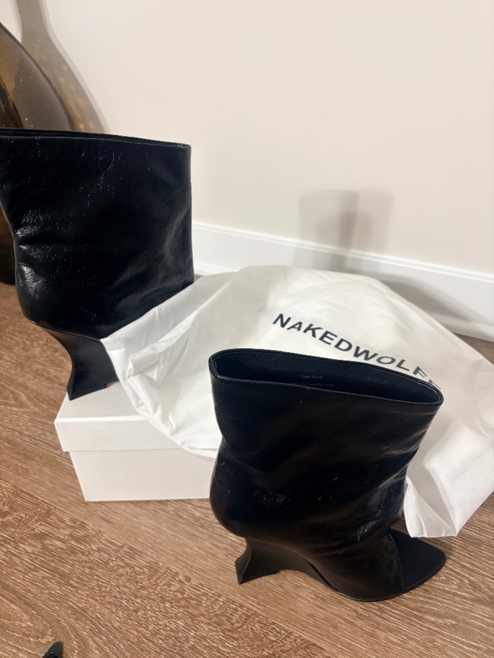 Naked Wolfe heels